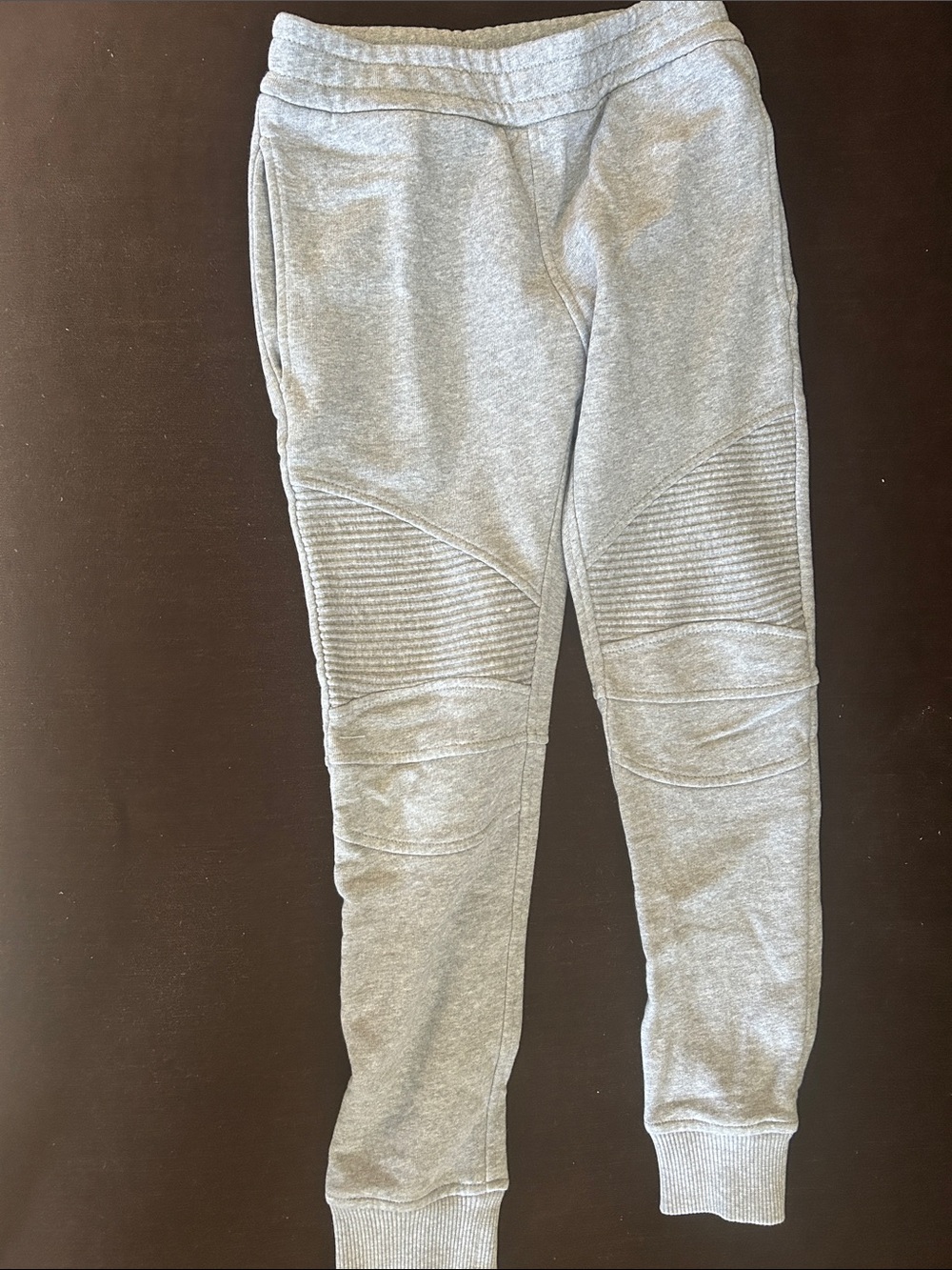 Balmain Kids Heather Gray Jogger Sweatpants